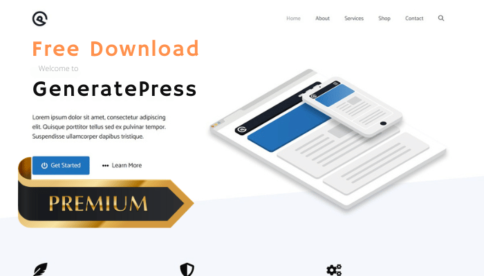 GeneratePress Premium Theme Free Download
