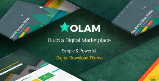 Olam WordPress Theme GPL W3Templates