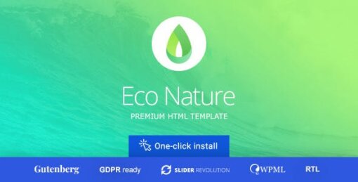 Eco Nature GPL Theme W3Templates