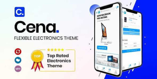 Download Cena Store Theme GPL W3 Templates