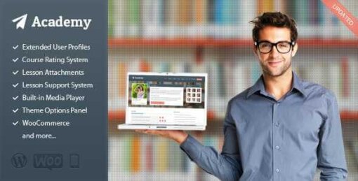 Academy Theme GPL v5.9 A Learning Management Theme