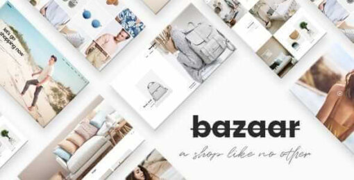 Bazaar Theme GPL v2.0 For Create eCommerce Websites