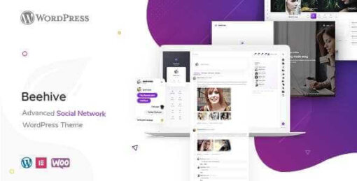 Beehive Theme GPL v1.4.5 For Social Network WordPress Website