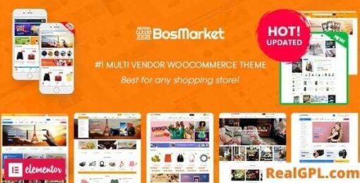 BosMarket Theme GPL