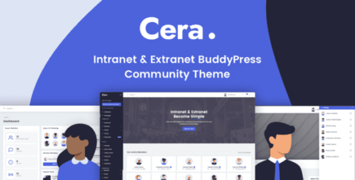 Cera Theme GPL v1.1.14 For Intranet Document Sharing, Community Knowledge Base & E-learning