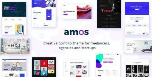 Amos Theme GPL v1.6.6 For Creative WordPress Theme