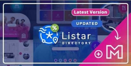 Listar Theme GPL v1.5.4 A WordPress Directory and Listing Theme