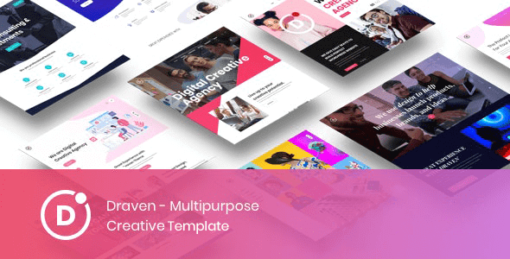 Draven Theme GPL v1.3.0 a Multipurpose Creative Theme