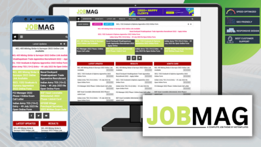 JOBMAG WordPress Theme For Job Portal Website