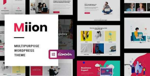 Miion Theme GPL Create Multi-Purpose WordPress Website