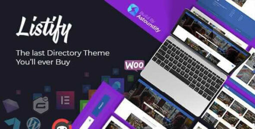 Listify Theme GPL For WordPress Directory Websites