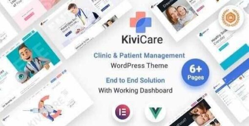 KiviCare Theme GPL