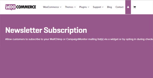 WooCommerce Newsletter Subscription Plugin