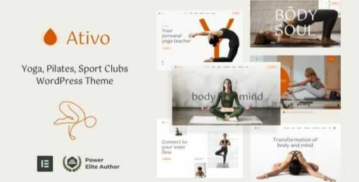 Ativo Pilates Theme GPL