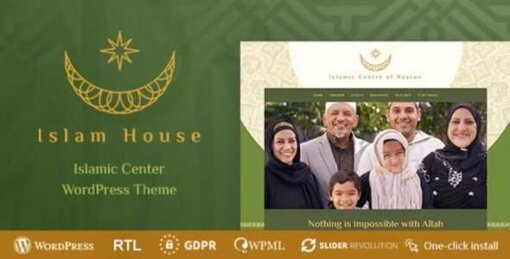 Islam House Theme GPL