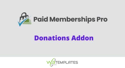 Paid Memberships Pro Donations Addon GPL