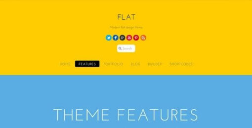 Themify Flat WordPress Theme GPL