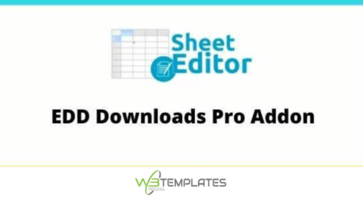 WP Sheet Editor EDD Downloads Pro Addon GPL