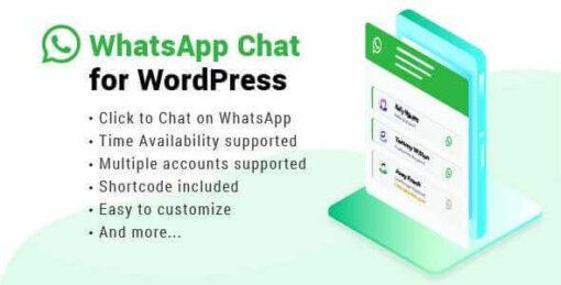 WhatsApp Chat For WordPress Plugin GPL