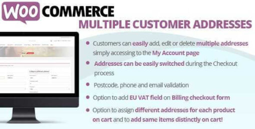 WooCommerce Multiple Customer Addresses plugin