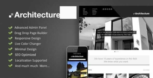 Architecture WordPress Theme GP