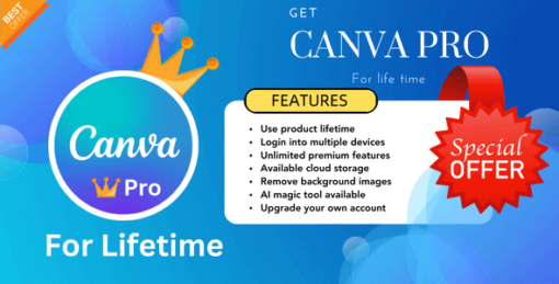 Canva Pro Lifetime Subscription free