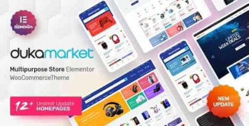 DukaMarket Theme GPL