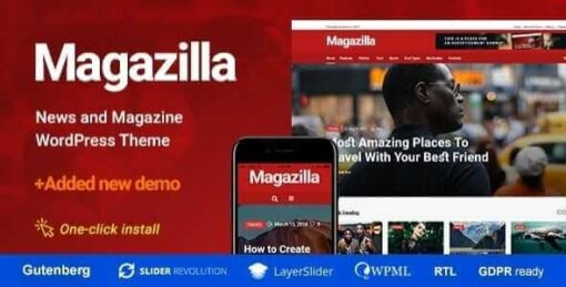 Magazilla Theme GPL