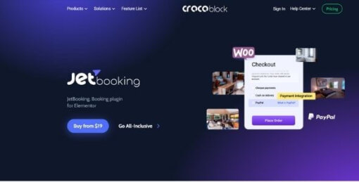 JetBooking For Elementor GPL