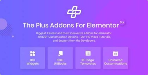 The Plus Addon for Elementor GPL