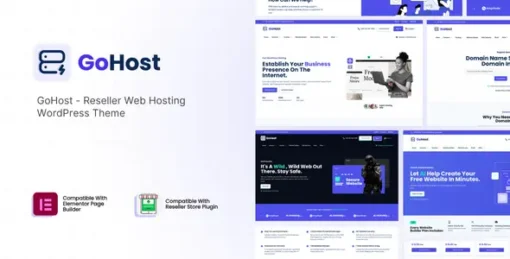 GoHost Theme GPL