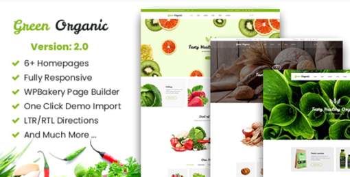 Greenorganic Theme GPL